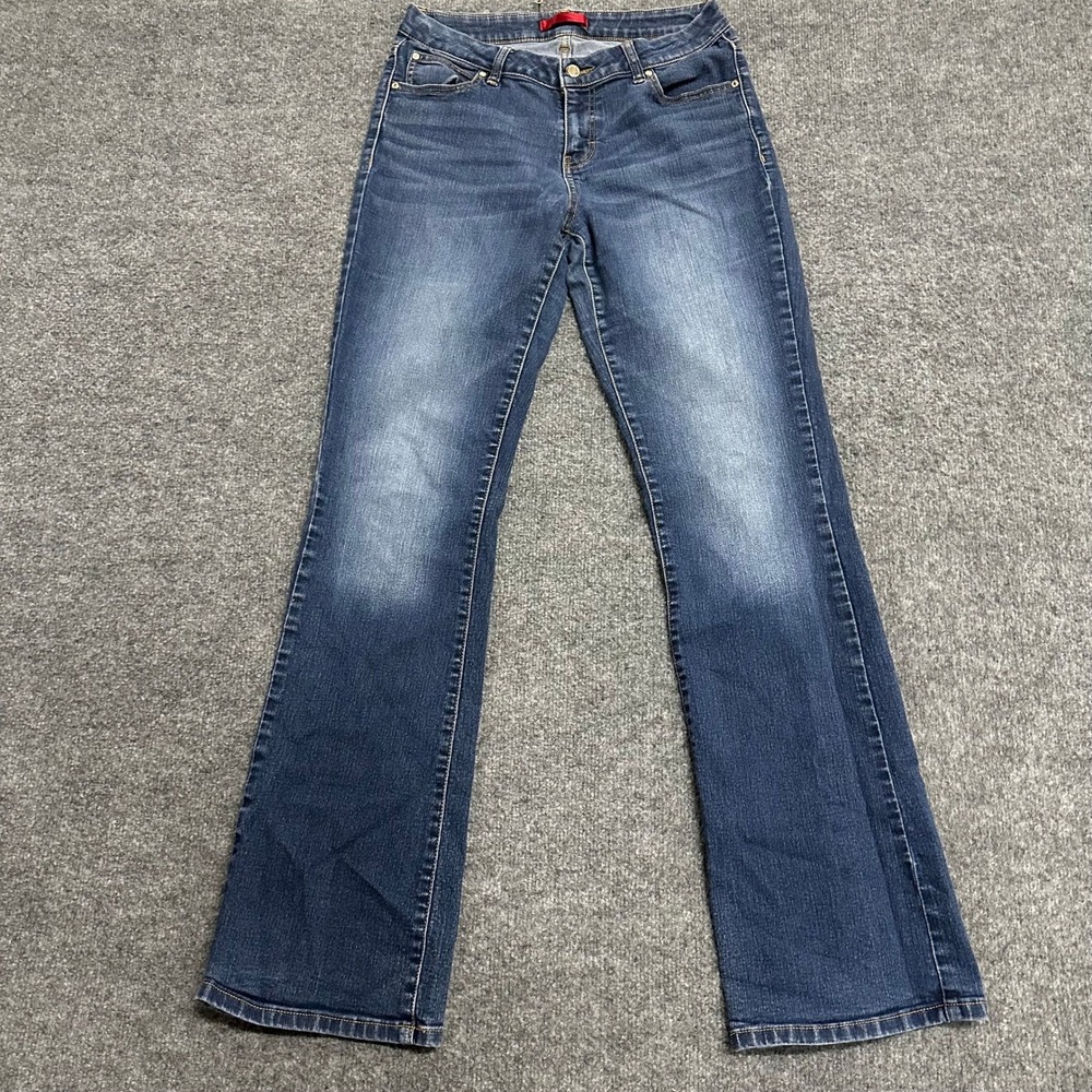 Jennifer Lopez Jeans Womens Size 10 Blue Bootcut Mid Stretch Denim Excellent